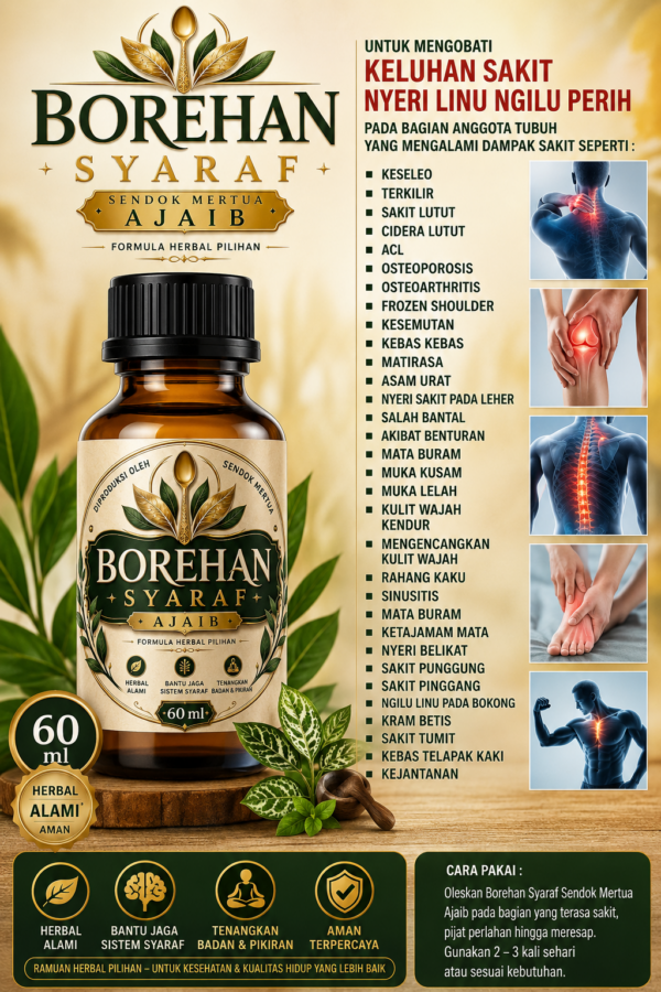 Borehan Syaraf Ajaib 60ml